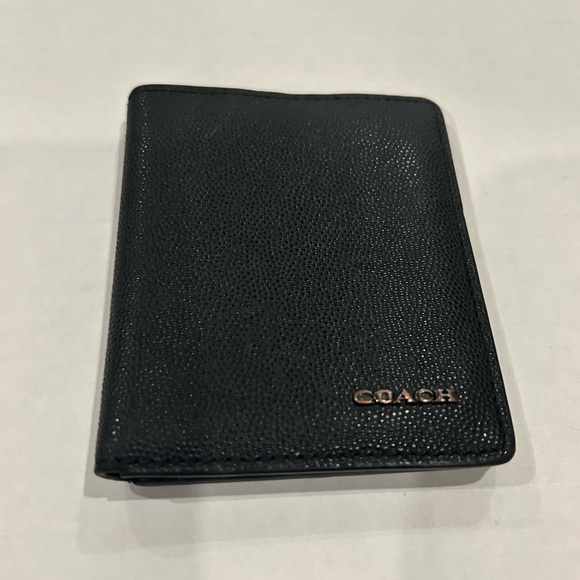Coach Lather Folding Card Holder - Picture 1 of 8